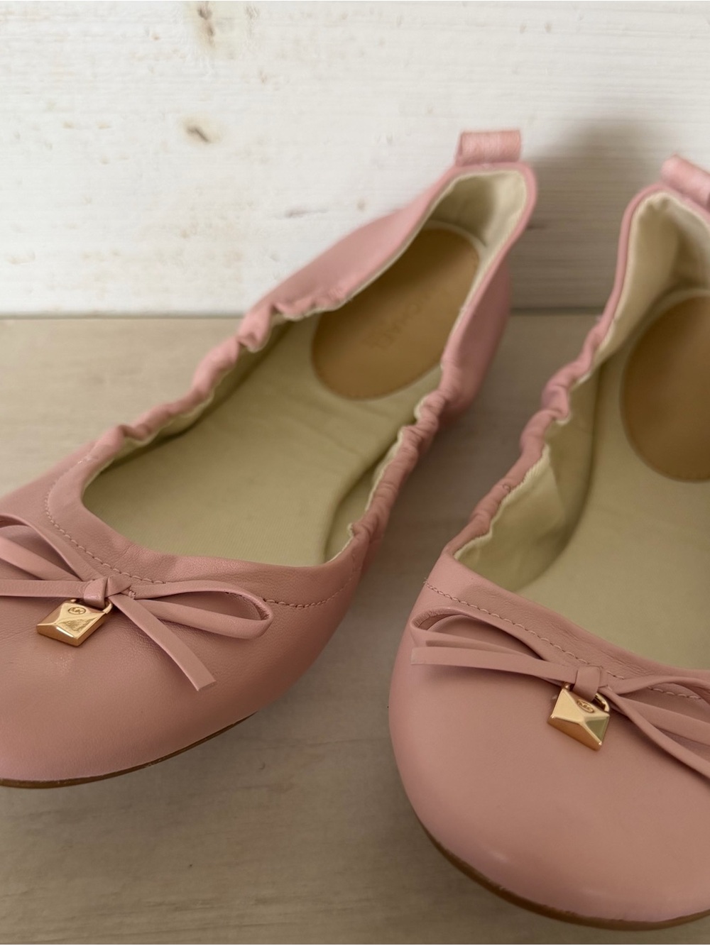 Michael Kors Juliet Ballet Flats Women’s Size 10M Blush Pink Lightweight NEW